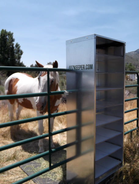 Hay feeders for horses